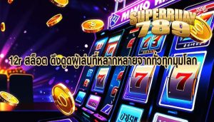 12r สล็อต ดึงดูดผู้เล่นที่หลากหลายจากทั่วทุกมุมโลก
