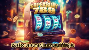 358สล็อต ประสบการณ์และความสนุกให้กับผู้เล่น